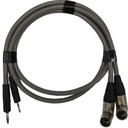 Maximus Left Hand Connection Lead Banana plug cable for single connector handle
